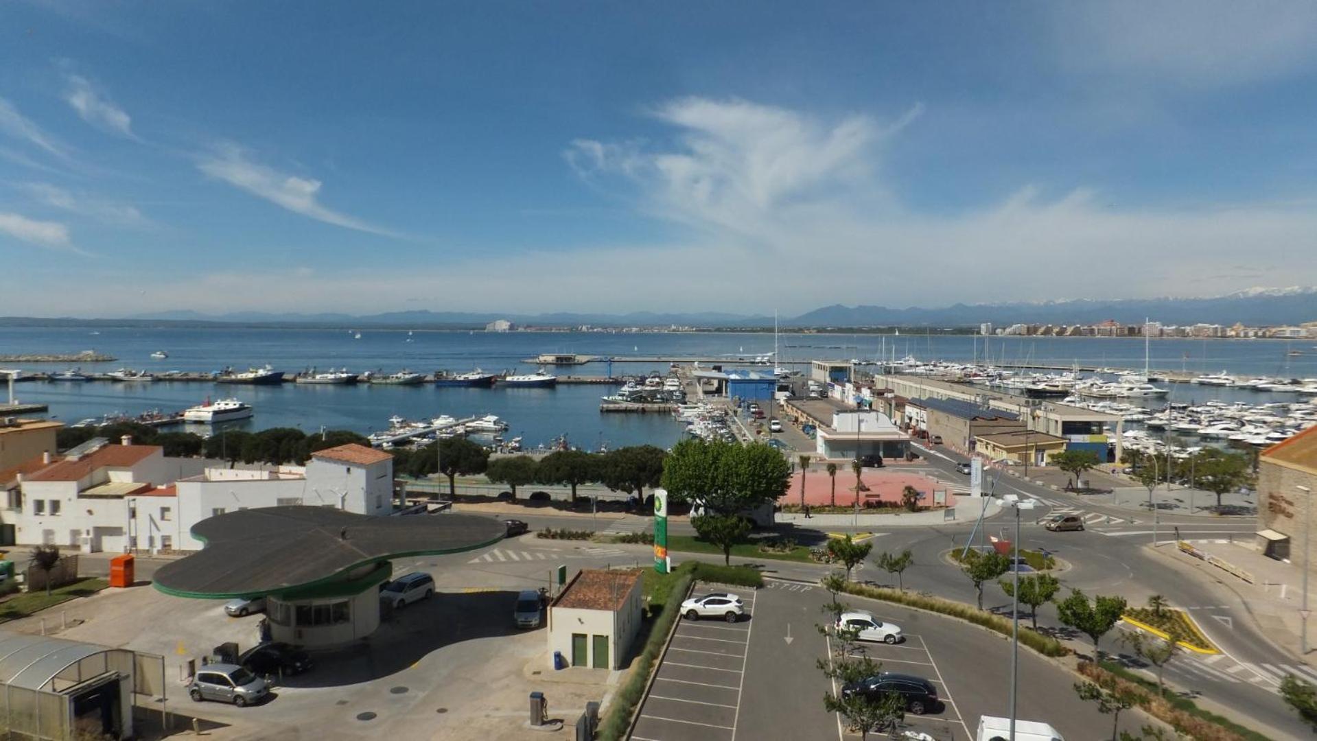 Ferienwohnung Roc Mar 2 5C - Apartamento Cerca Del Centro Y De La Playa - Terraza Con Vistas Al Mar Y Al Puerto Roses Exterior foto